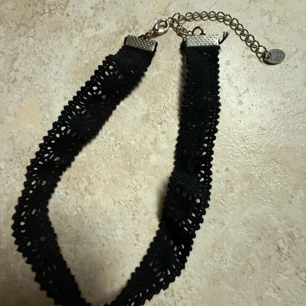 Elegant Black Choker Necklace